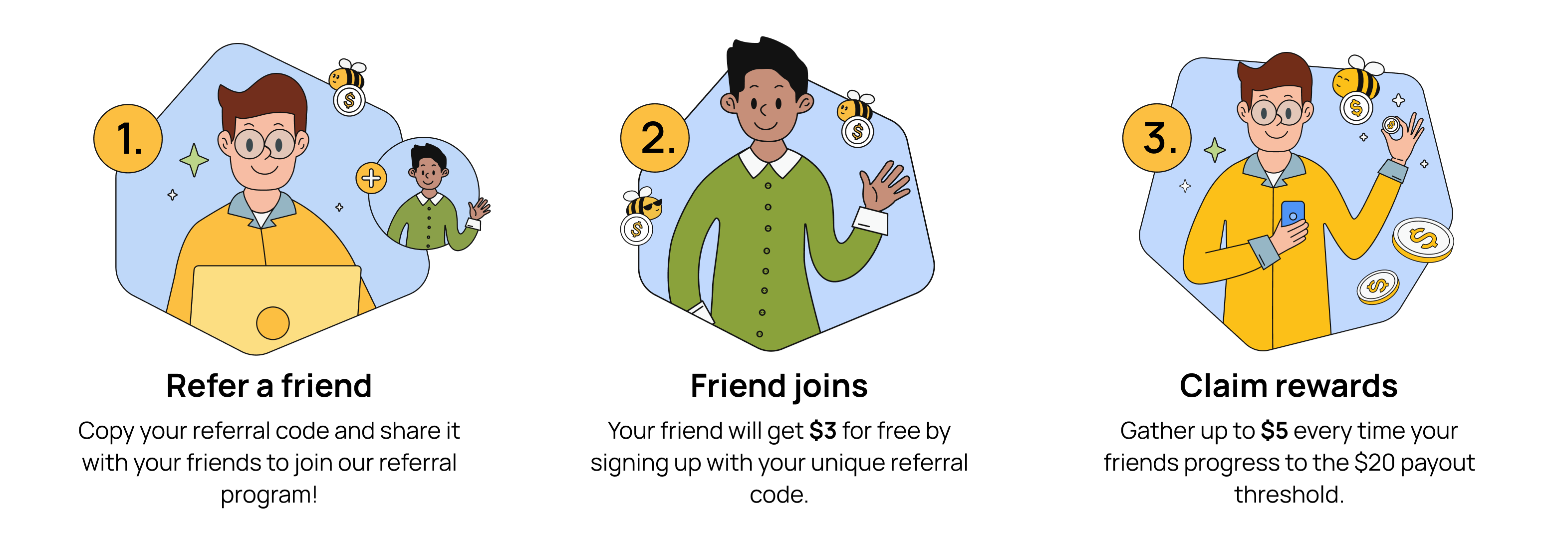 Referrals system