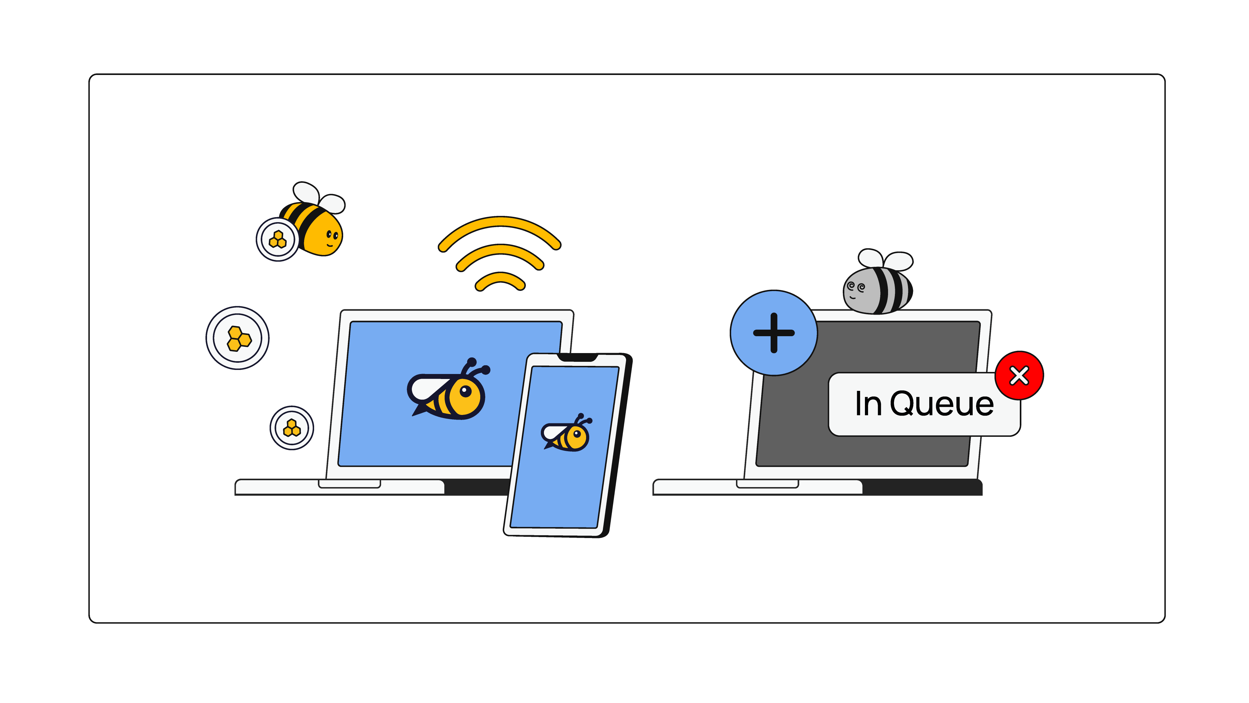Content Delivery constantly in queue